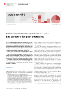 Les parcours des post-doctorants