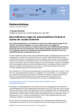 Neue Indikatoren zeigen die unterschiedlichen Verläufe im System der sozialen Sicherheit