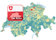 8 Gemeinde-Grössenklassen der Schweiz 2015