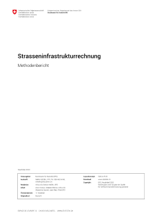 Strasseninfrastrukturrechnung