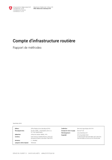 Compte d'infrastructure routière