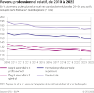 Revenu professionnel relatif