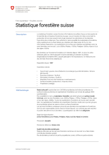 Statistique forestière suisse