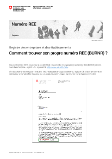 Comment trouver son propre numéro REE ?