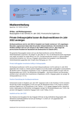 Private Umbauprojekte lassen die Bauinvestitionen im Jahr 2022 ansteigen