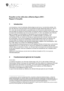 Rapport d'enquête EVL13