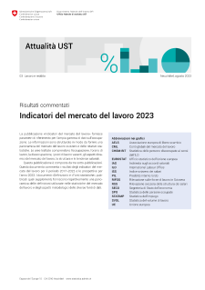 Indicatori del mercato del lavoro 2023 - Risultati commentati