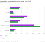 Atypical and flexible working hours, on-call work