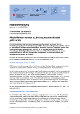 Alkoholfahrten nehmen zu, Betäubungsmittelhandel geht zurück