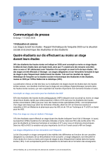 Quatre étudiants sur dix effectuent au moins un stage durant leurs études