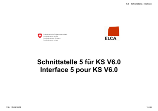 Statistique des hôpitaux - Interface valable dès l'introduction de SpiGes