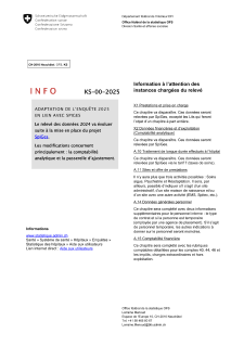 Statistique des hôpitaux - Adaptation de l'enquête 2025 en lien avec SpiGes