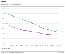 Deaths: Mortality rate