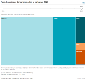 Parc des voitures de tourisme selon le carburant