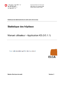 Statistique des hôpitaux - Manuel utilisateur