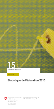 Statistique de l'éducation 2016
