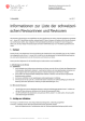 Informationen zur Liste der schweizerischen Revisorinnen und Revisoren