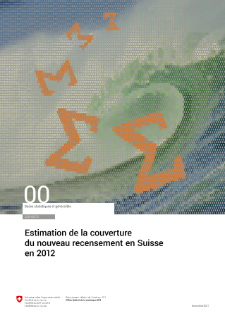 Estimation de la couverture du nouveau recensement en 2012