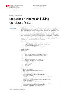 Statistics on Income and Living Conditions