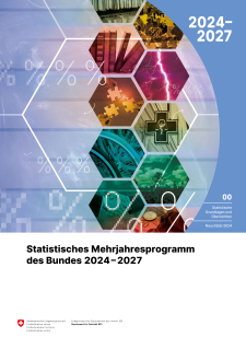 Statistisches Mehrjahresprogramm des Bundes 2024-2027