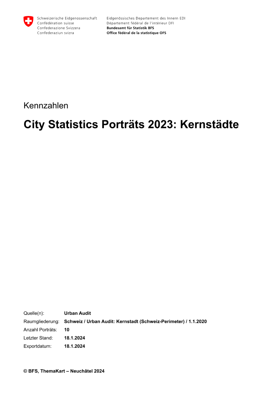 Städteporträts 2023