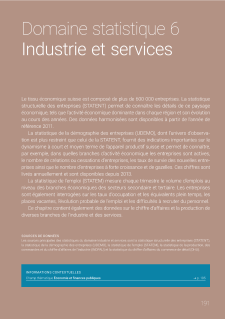 Industrie et services: Panorama
