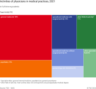 Activities of physicians in medical practices, 2021