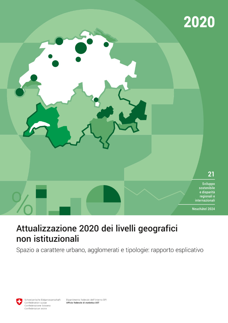 Attualizzazione 2020 dei livelli geografici non istituzionali