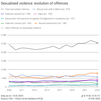 Sexualised violence: Evolution of offences