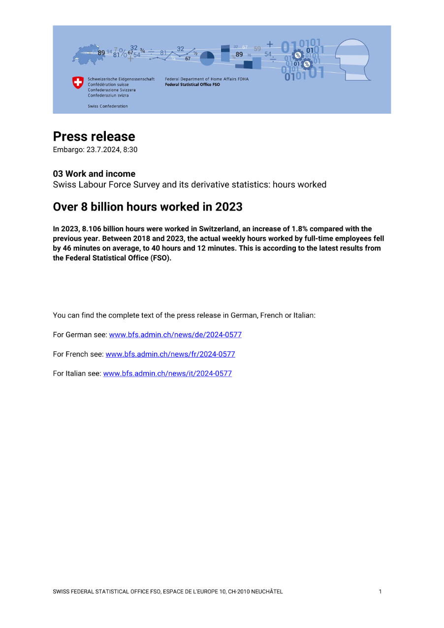 Over 8 billion hours worked in 2023
