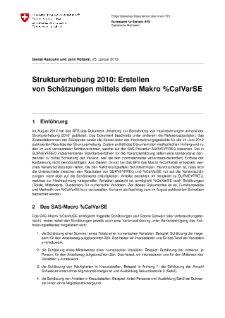Beschreibung des Programms CalVar zur genaueren Schätzung der Varianzen - deutsch