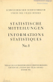 Informations statistiques. No. 1
