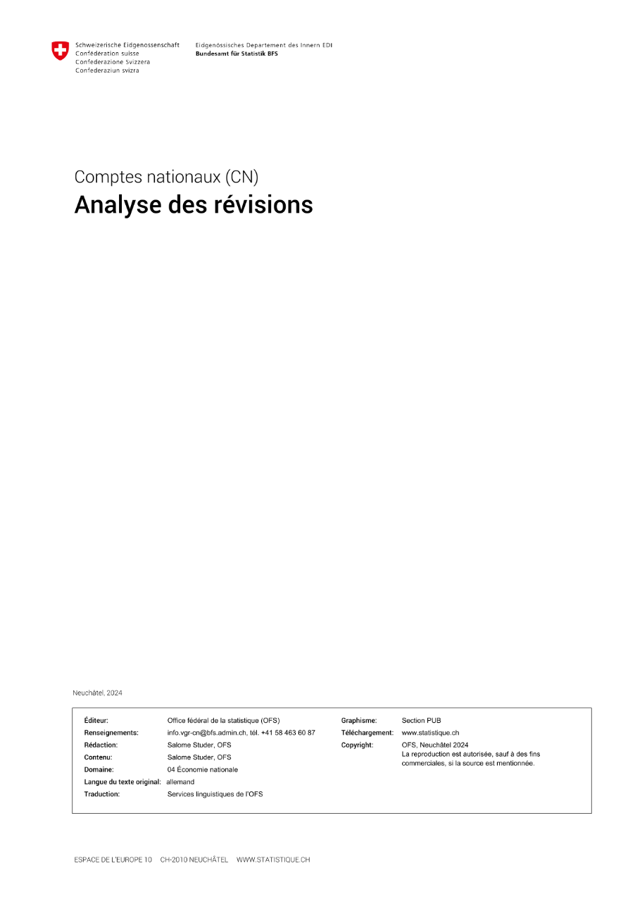 Analyse des révisions
