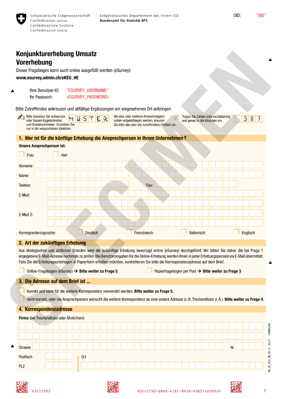 Musterfragebogen KEU Hilfserhebung