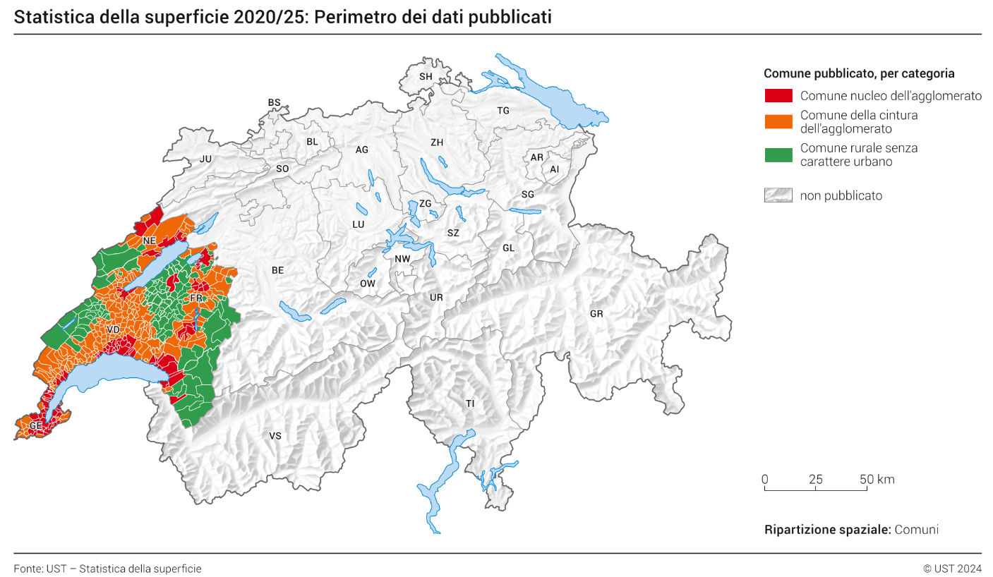 Perimetro dei dati pubblicati