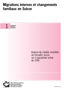 Migrations internes et changements familiaux en Suisse