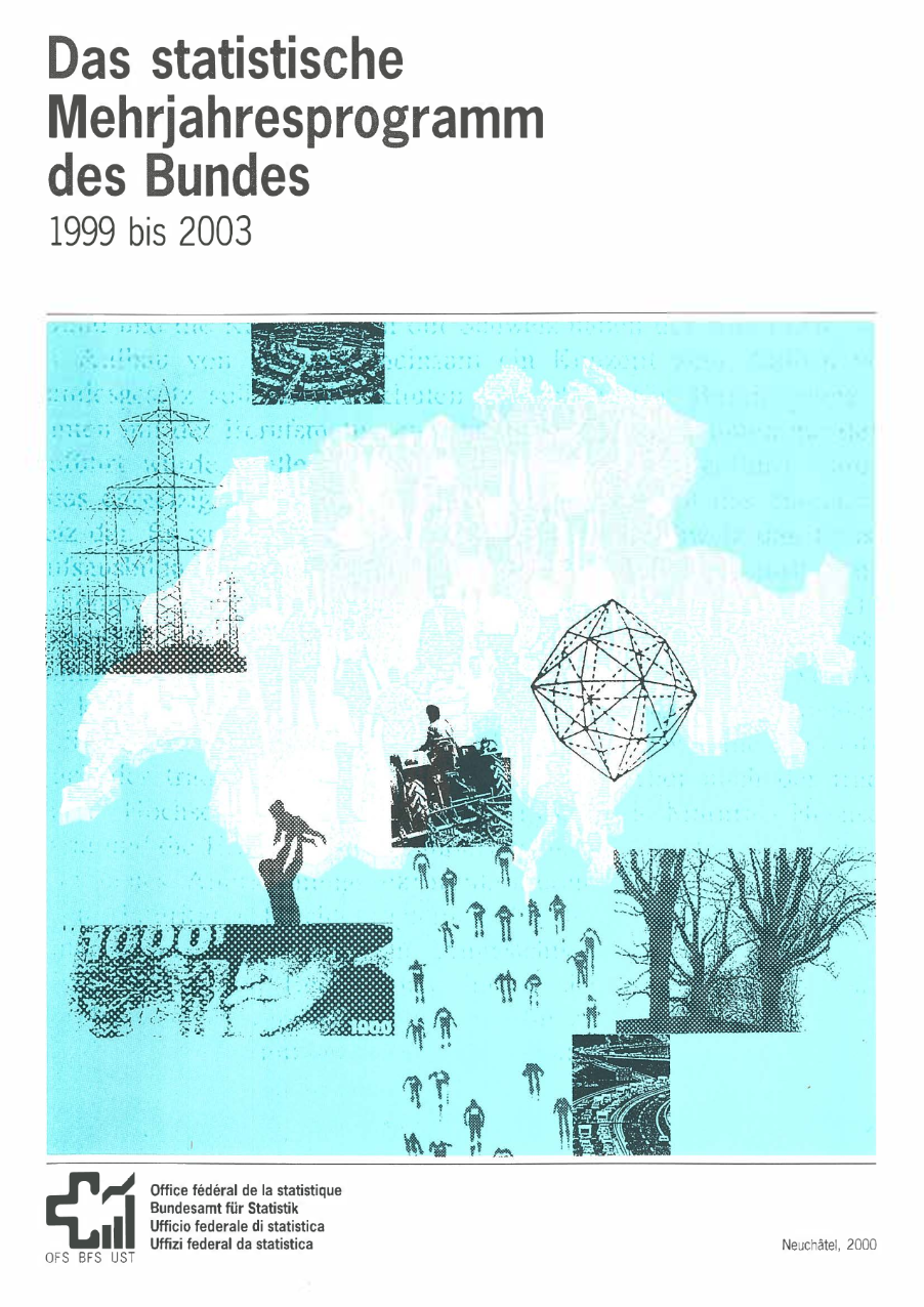 Das statistische Mehrjahresprogramm des Bundes 1999 bis 2003