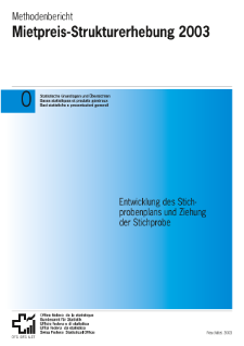 Mietpreis-Strukturerhebung 2003