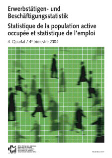 Statistique de la population active occupée et statistique de l'emploi - 4e trimestre 2004
