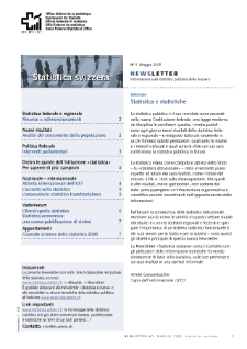 Newsletter - Informazioni sulla statistica pubblica della Svizzera, No 1, Maggio 2005