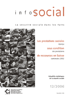 Les prestations sociales sous condition de ressources en Suisse