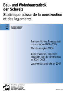 Bau- und Wohnbaustatistik der Schweiz