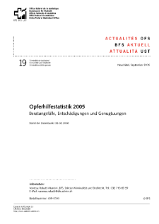 Opferhilfestatistik 2005