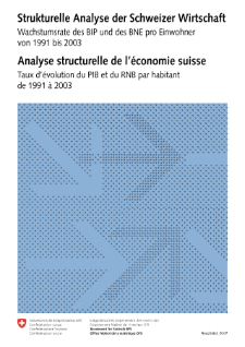 Analyse structurelle de l'économie suisse