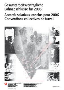 Accords salariaux conclus pour 2006, Conventions collectives de travail