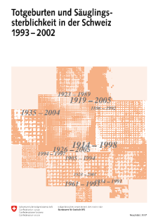 Totgeburten und Säuglingssterblichkeit in der Schweiz 1993-2002