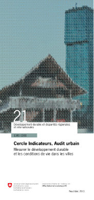 Cercle Indicateurs, Audit urbain