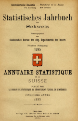 Statistisches Jahrbuch der Schweiz 1895