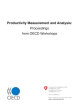 Productivity Measurement and Analysis: Proceedings from OECD Workshops