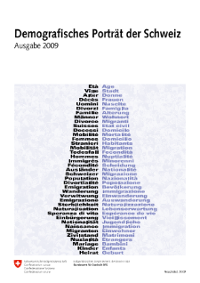 Demografisches Porträt der Schweiz, Ausgabe 2009